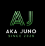 AKA JUNO AJ Monogram Logo