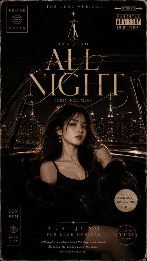 All Night Original Mix visual design poster art